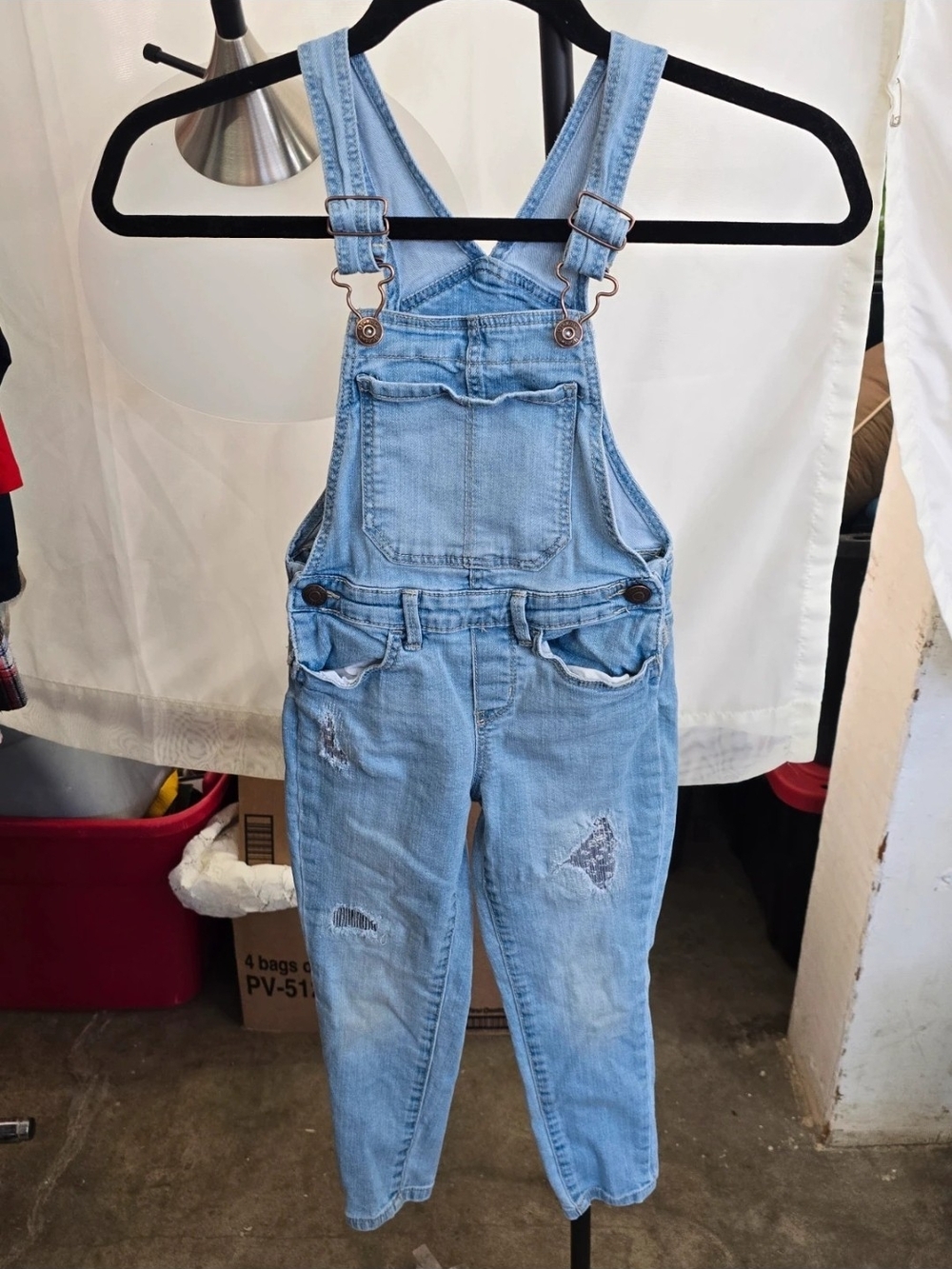 OshKosh B'gosh Light Blue Denim Overalls
